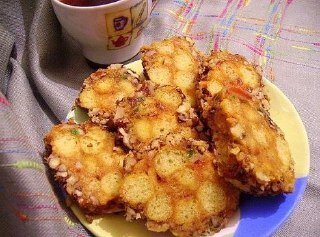 ​​Пирожное из кукурузных палочек 