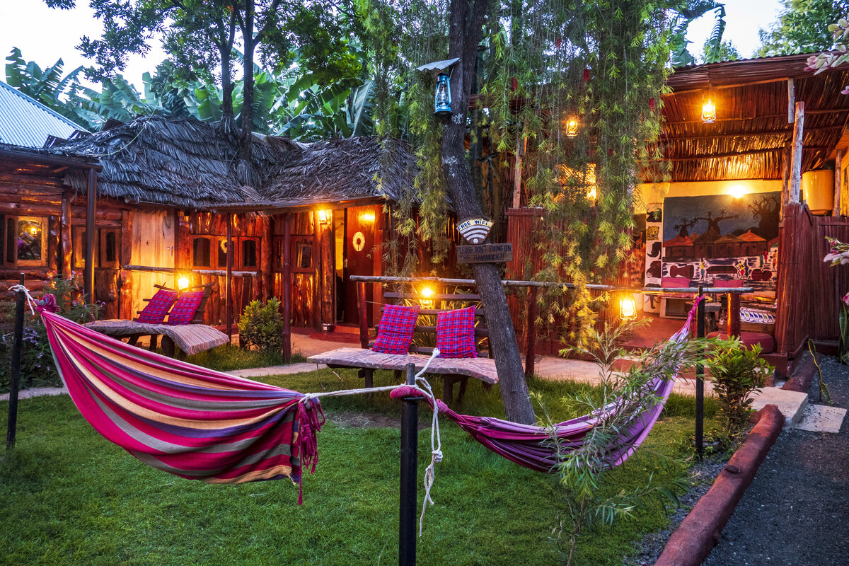 Эко-хостел в Аруше.