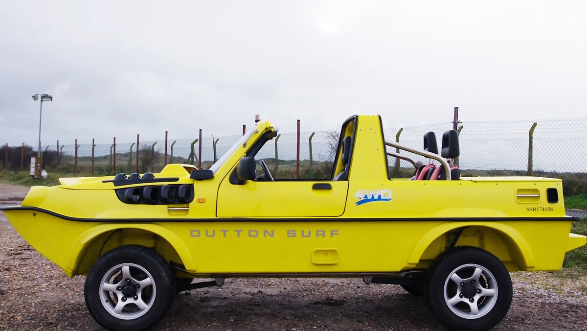 Уникальный автомобиль-амфибия стоимостью более 1 млн. рублей