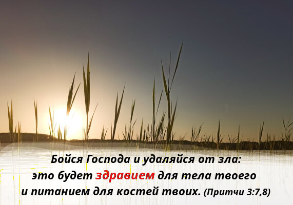 Бояться Господа — полезно для здоровья. Это не шутка, а истина Божьего Слова