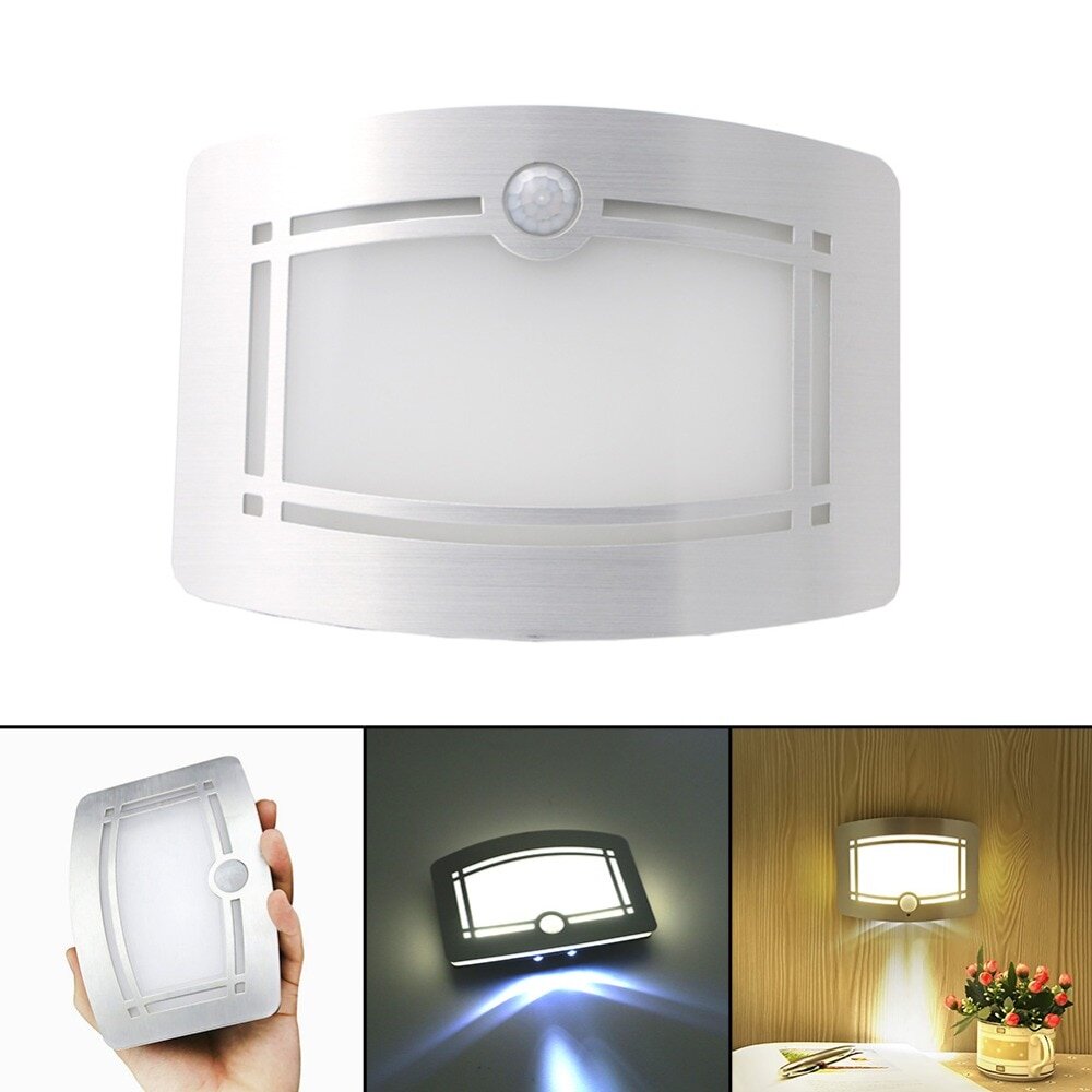 Светодиодный светильник с датчиком движения wireless led porch light