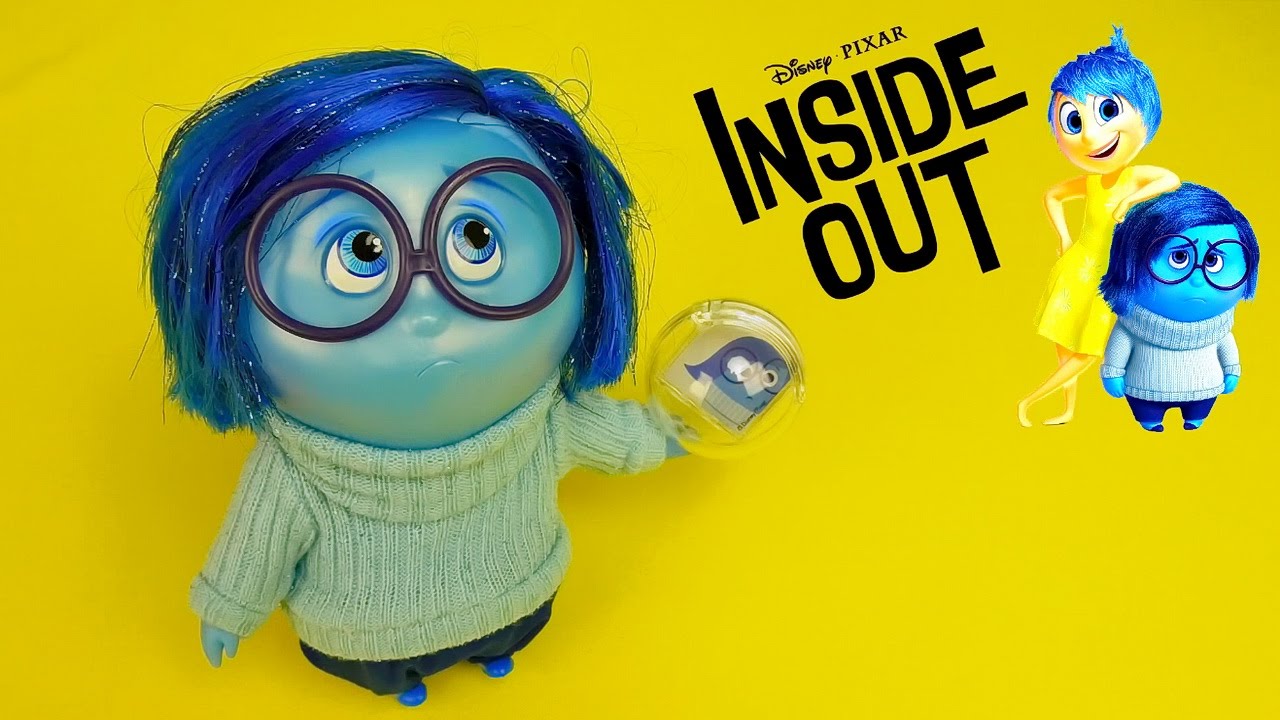 Игрушка Печаль из мультика Головоломка - Дисней / Пиксар. Inside Out  Sadness - Disney / Pixar