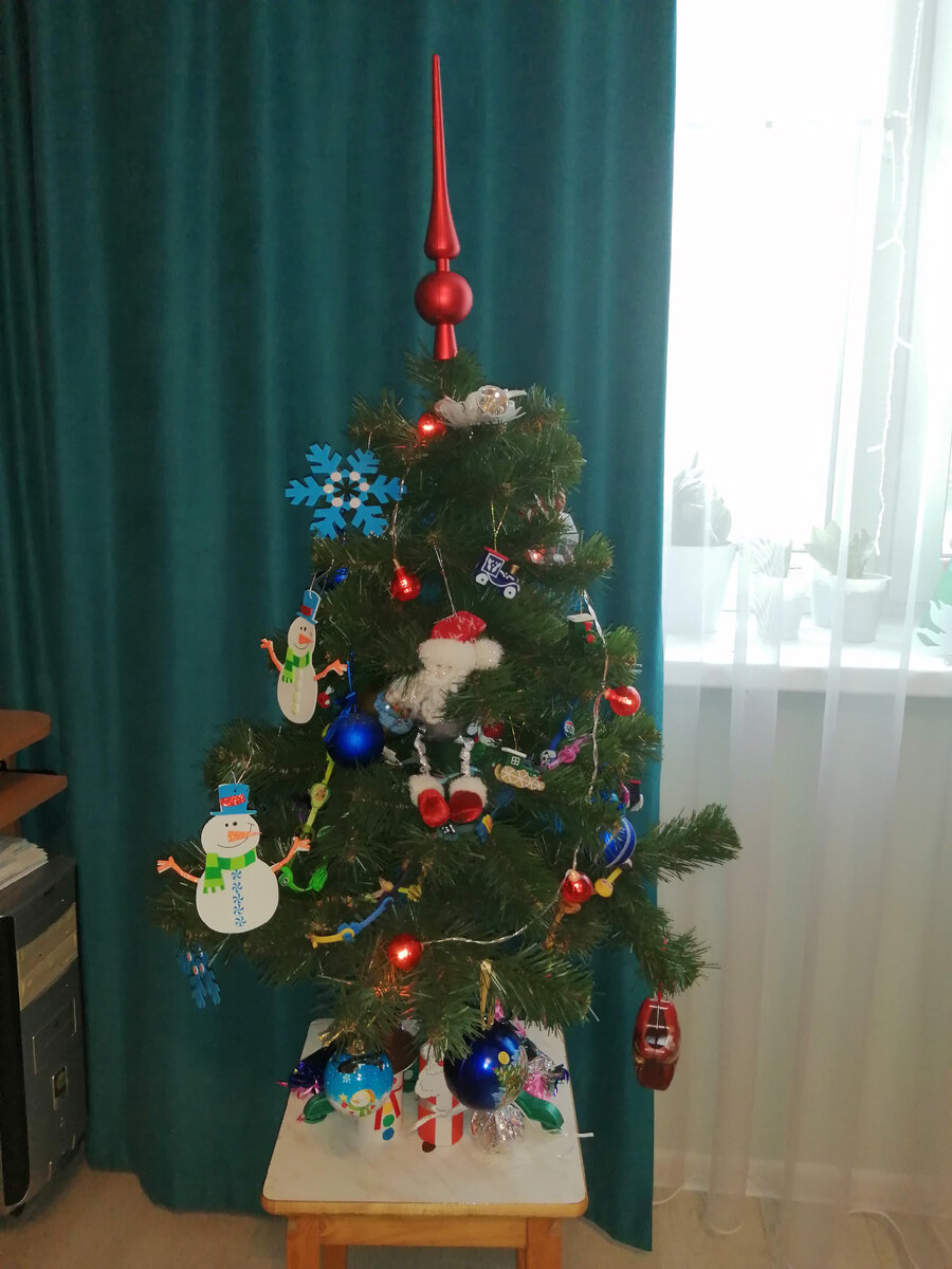 Ёлочка сына. 