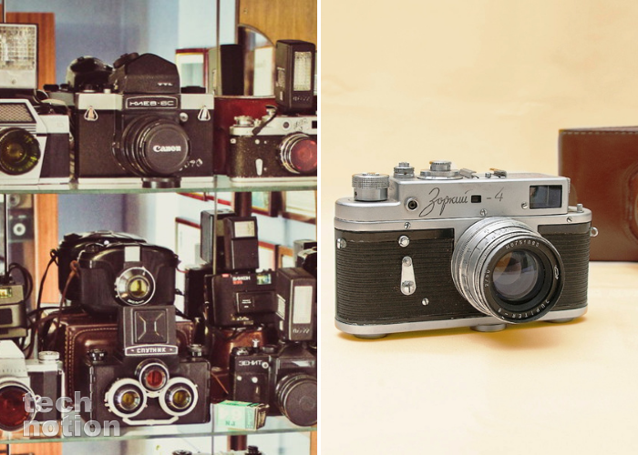 Советские фотоаппараты / Изображение: дзен-канал technotion