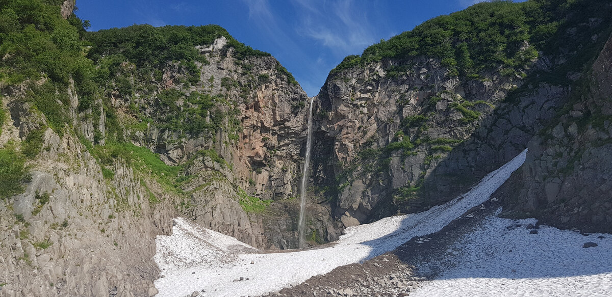 Вилючинский водопад.