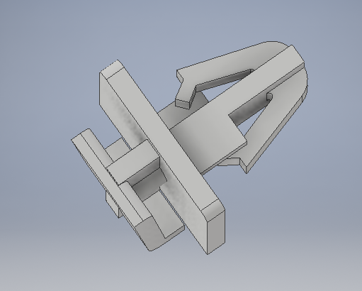 3d модель клипса