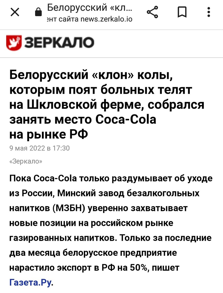 Скриншот с сайта "зеркало" 