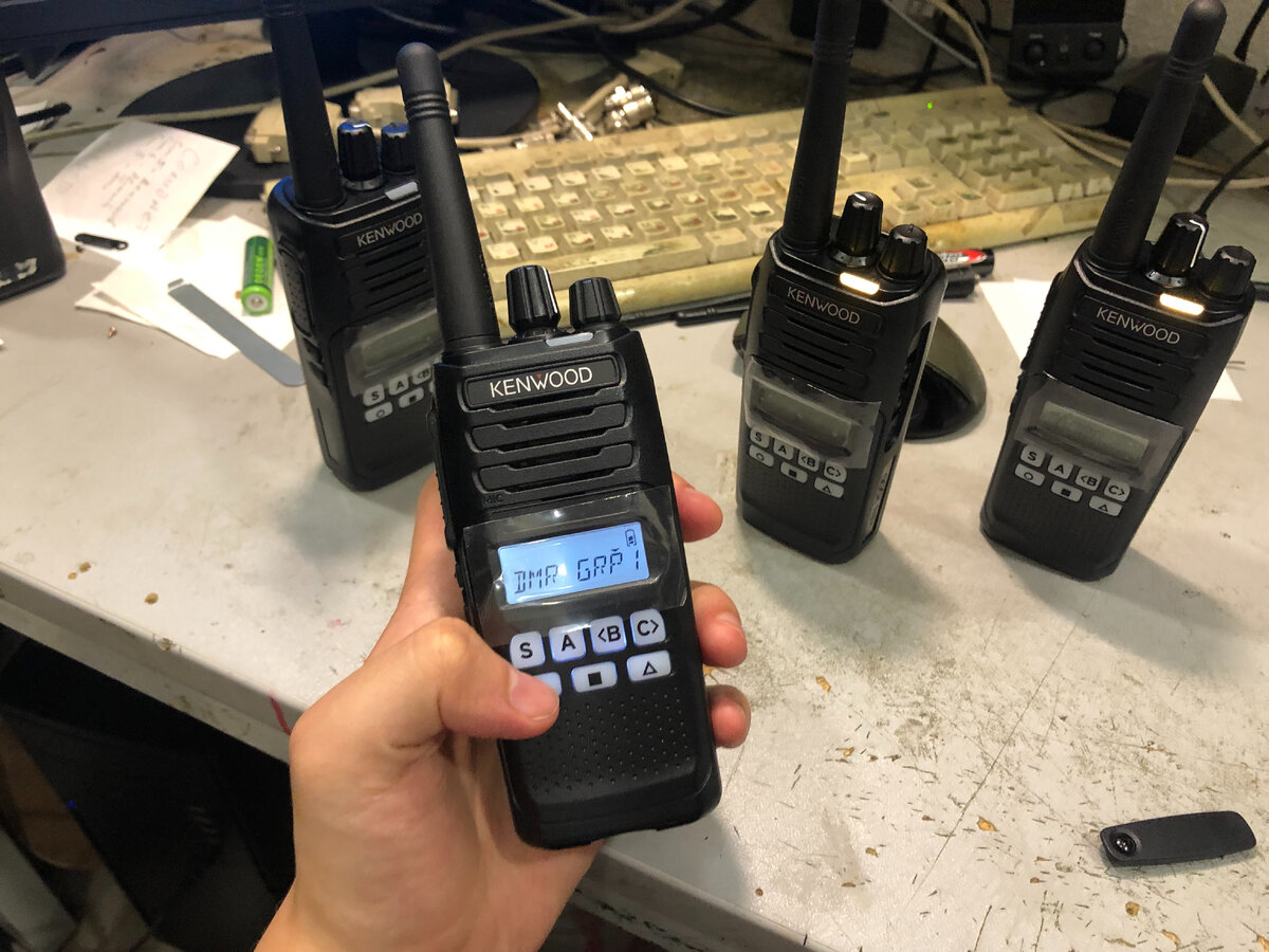 На фото показана работа групового цифрового канала