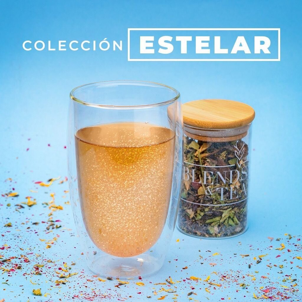 Чай с блестками от Blends & Tea