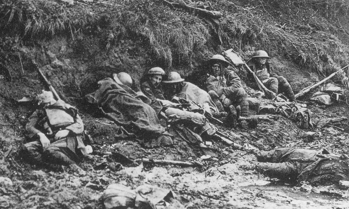 Жизнь и смерть в окопах Первой Мировой. Фото с сайта cieliterature.com