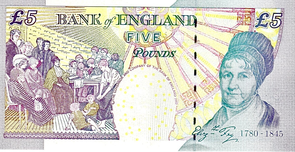 Элизабет Фрай: «тюремный ангел» Королева Елизавета II появилась на лицевой стороне банкнот Банка Англии в 1960 году и оставалась там вплоть до своей смерти в 2022 году: право монарха занять это...