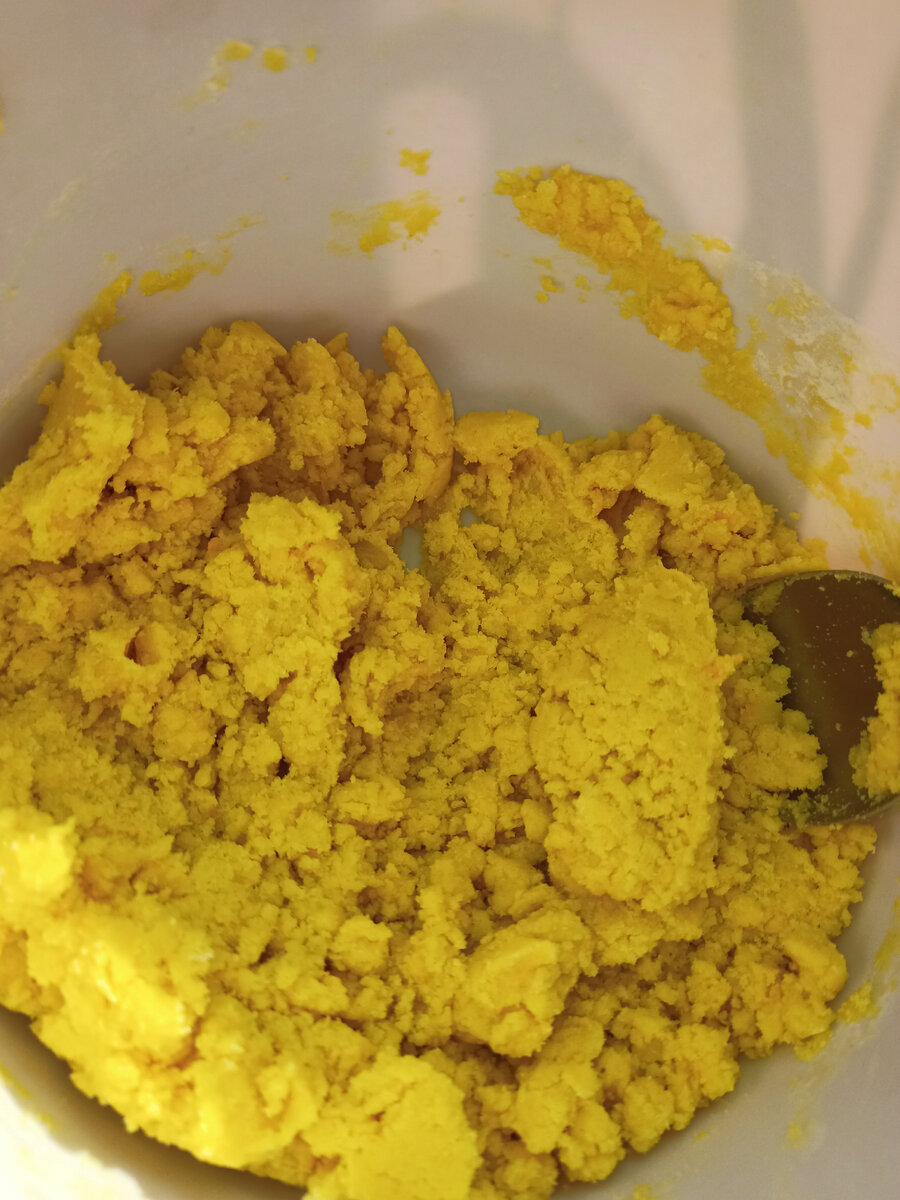 Вот такое получается тесто