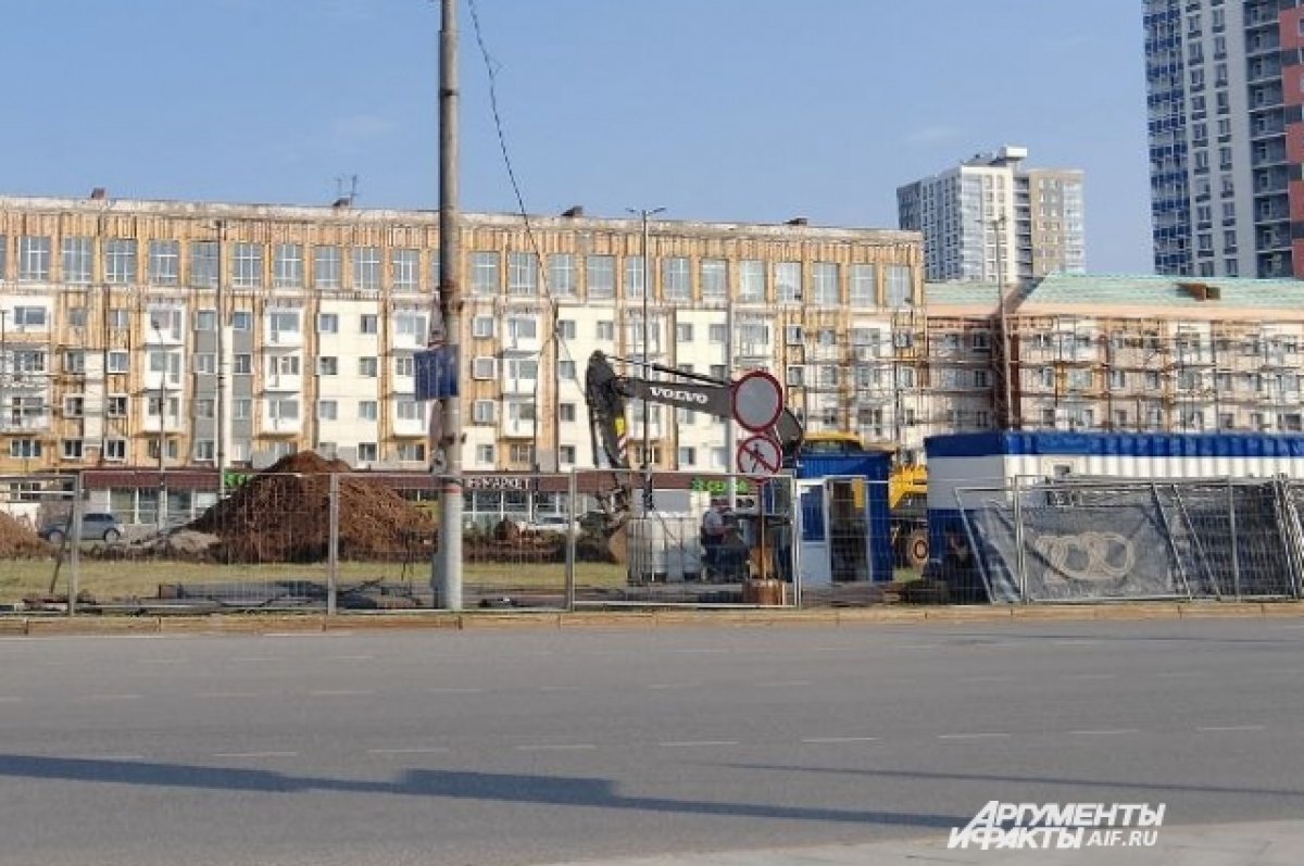    Открытие стелы запланировано на октябрь.