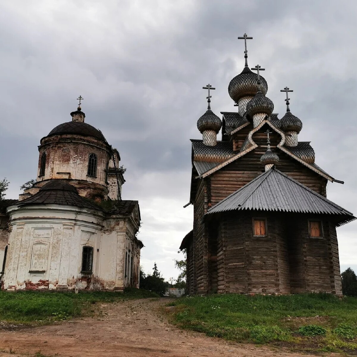 Палтога Вологодская область Отреставрированная Церковь