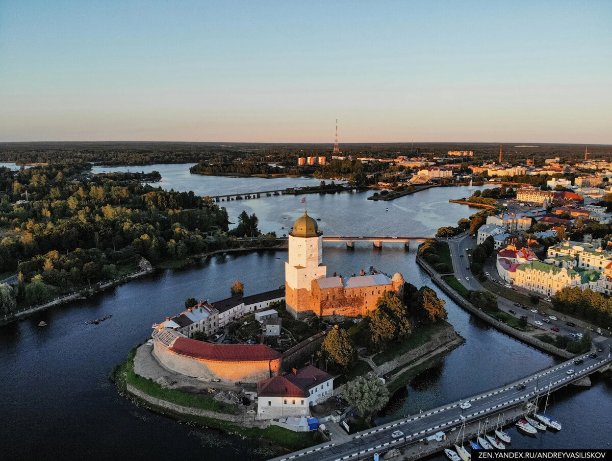 фото города выборга ленинградской