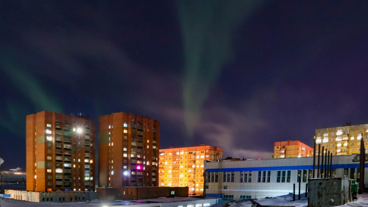 Норильск полярный день
