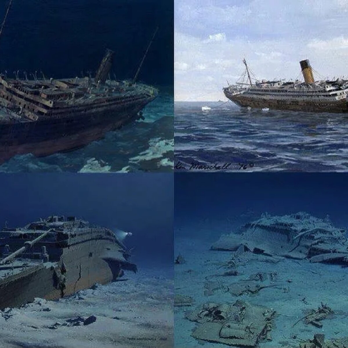 Британик на дне