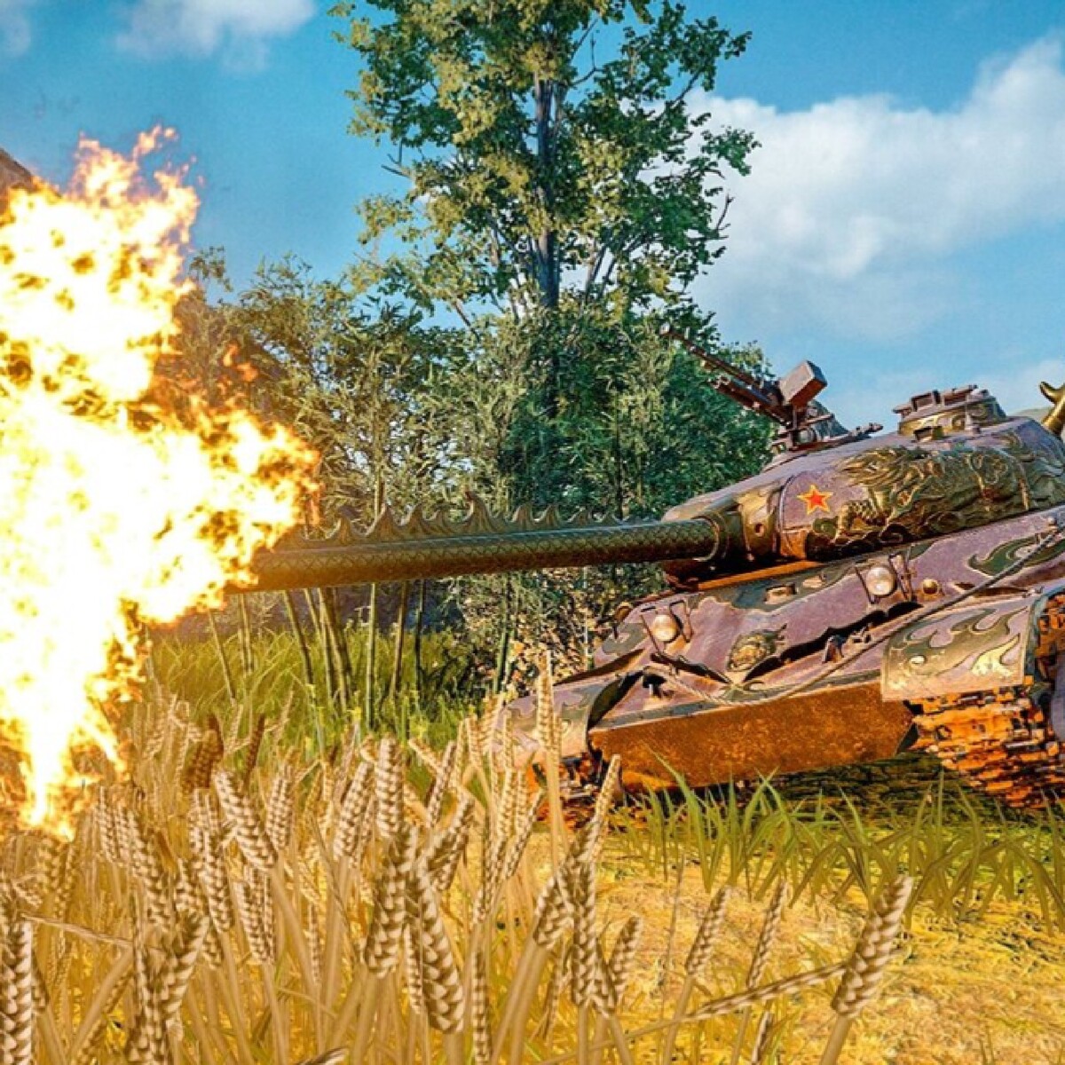 лучшие бои в танках.