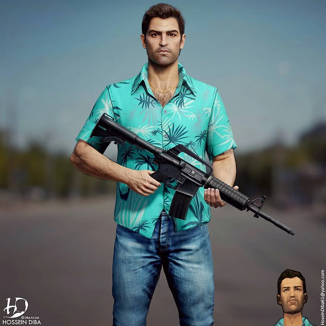 Gta vice city remake unreal engine 5 фото 94