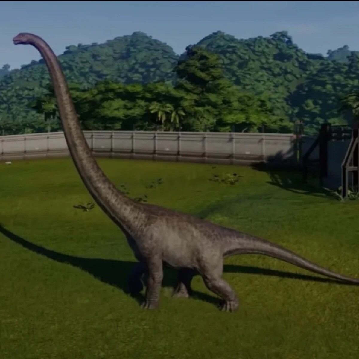 Длинный динозавр название