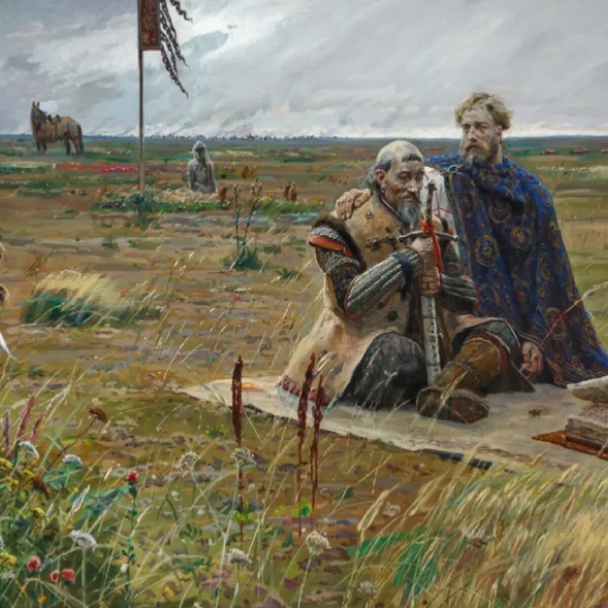Битва на калке картина художник
