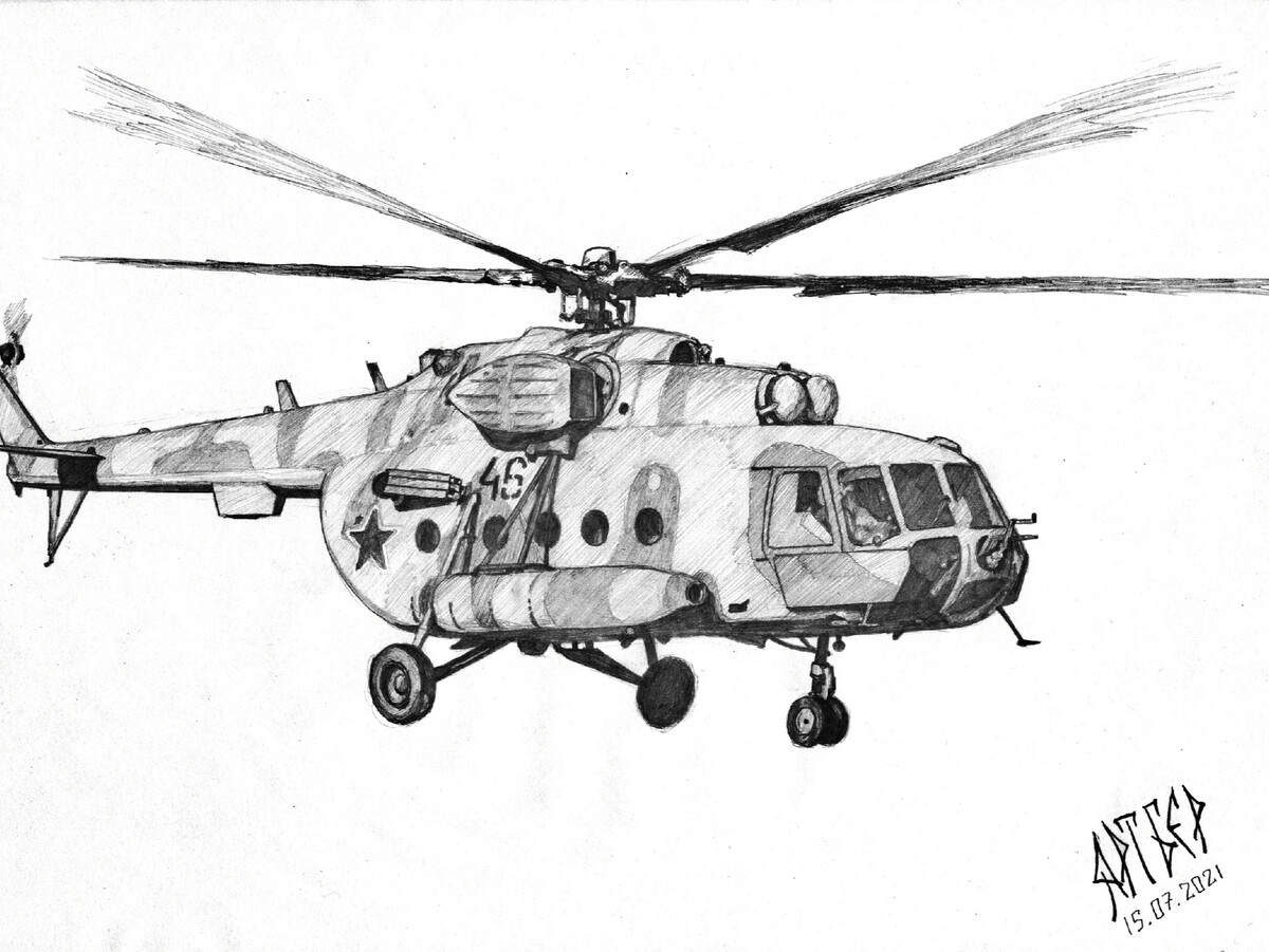 Ми-8 вертолёт