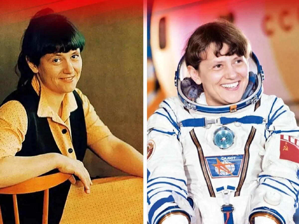 Женщина космонавт Елена Серова