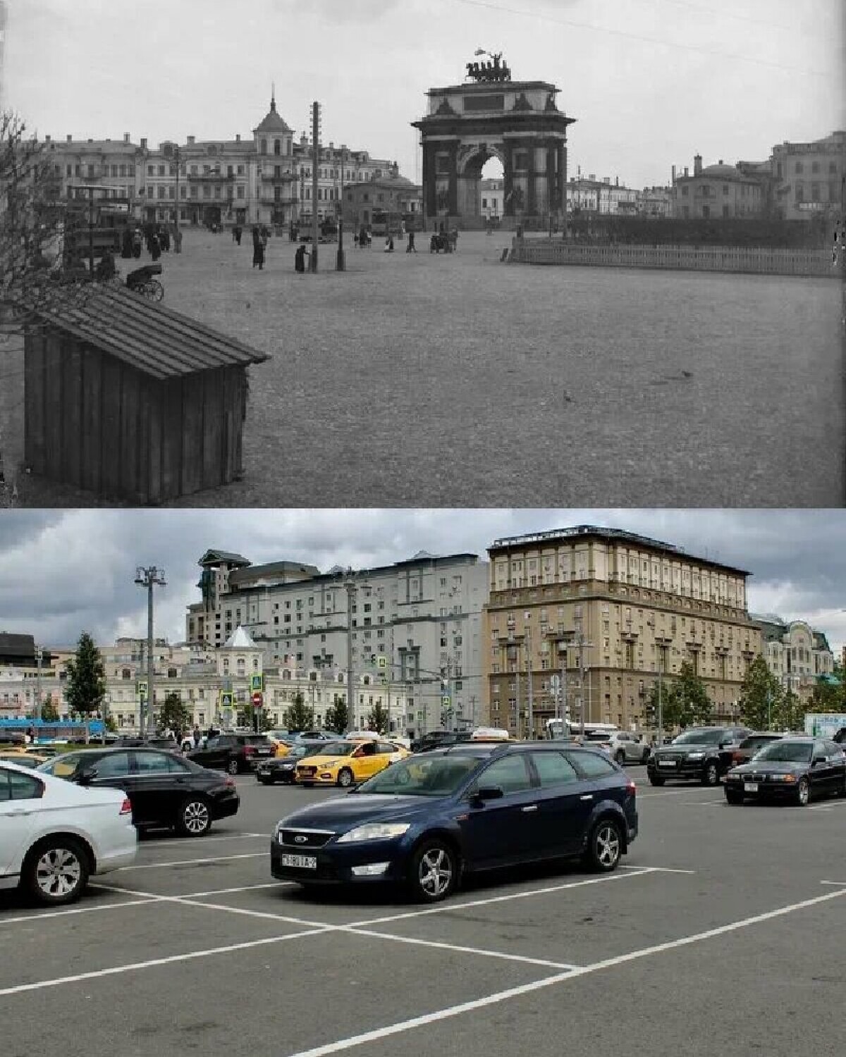 москва 100 лет назад