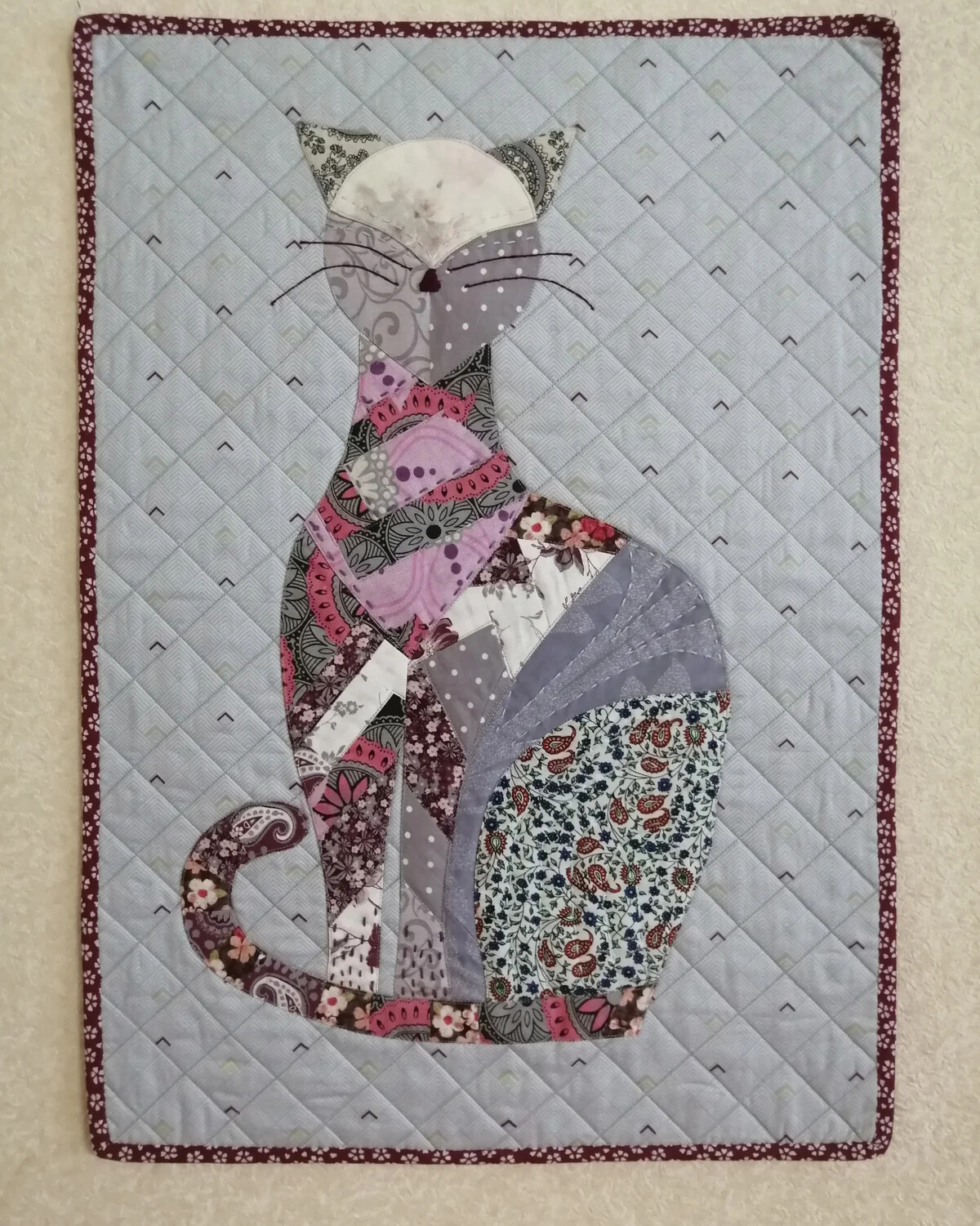 Панно кошка