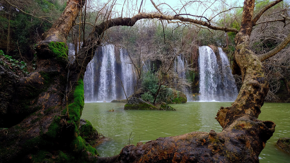 Турция водопад куршунлу фото