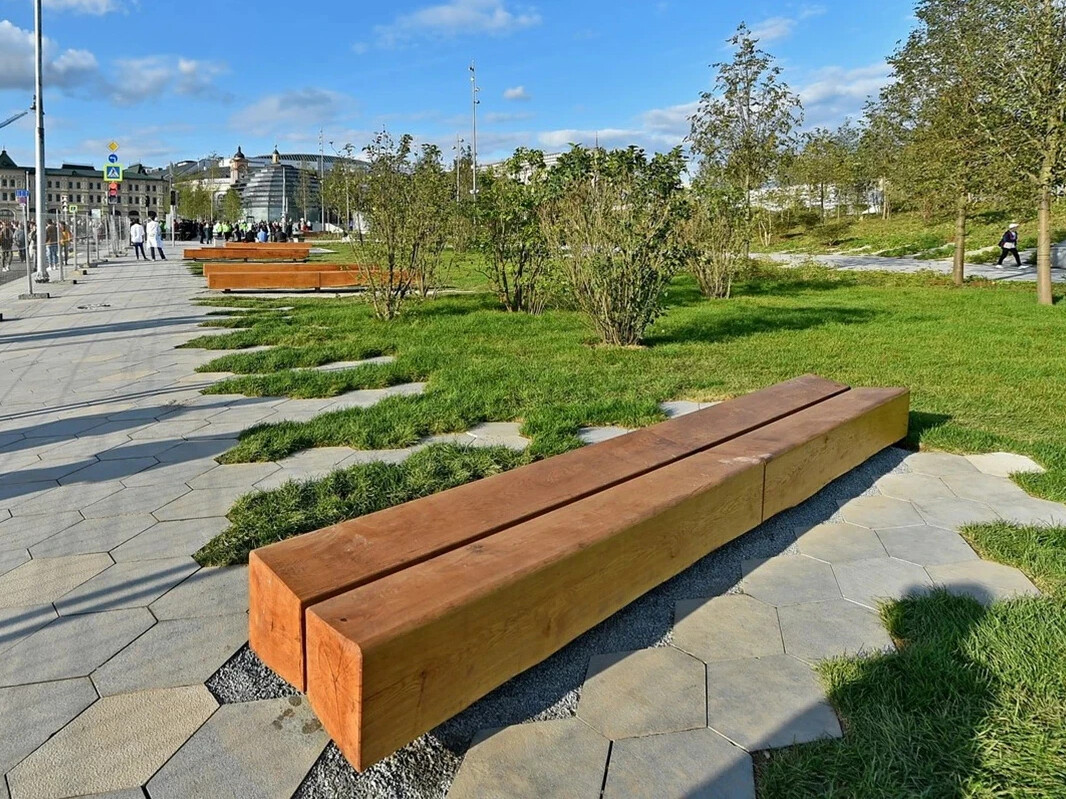 Лавочки в москве в скверах