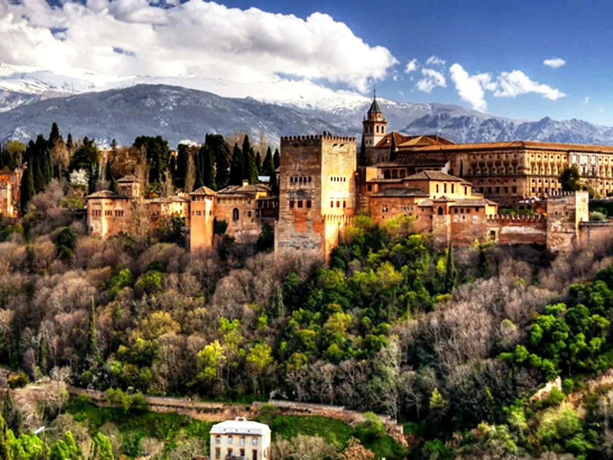 Гранада Испания Альгамбра