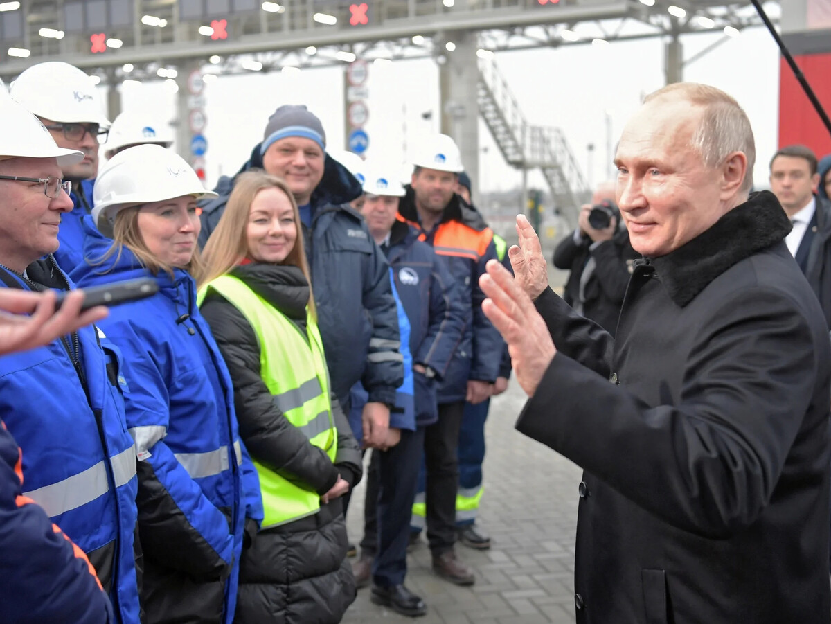 Путин в Питере