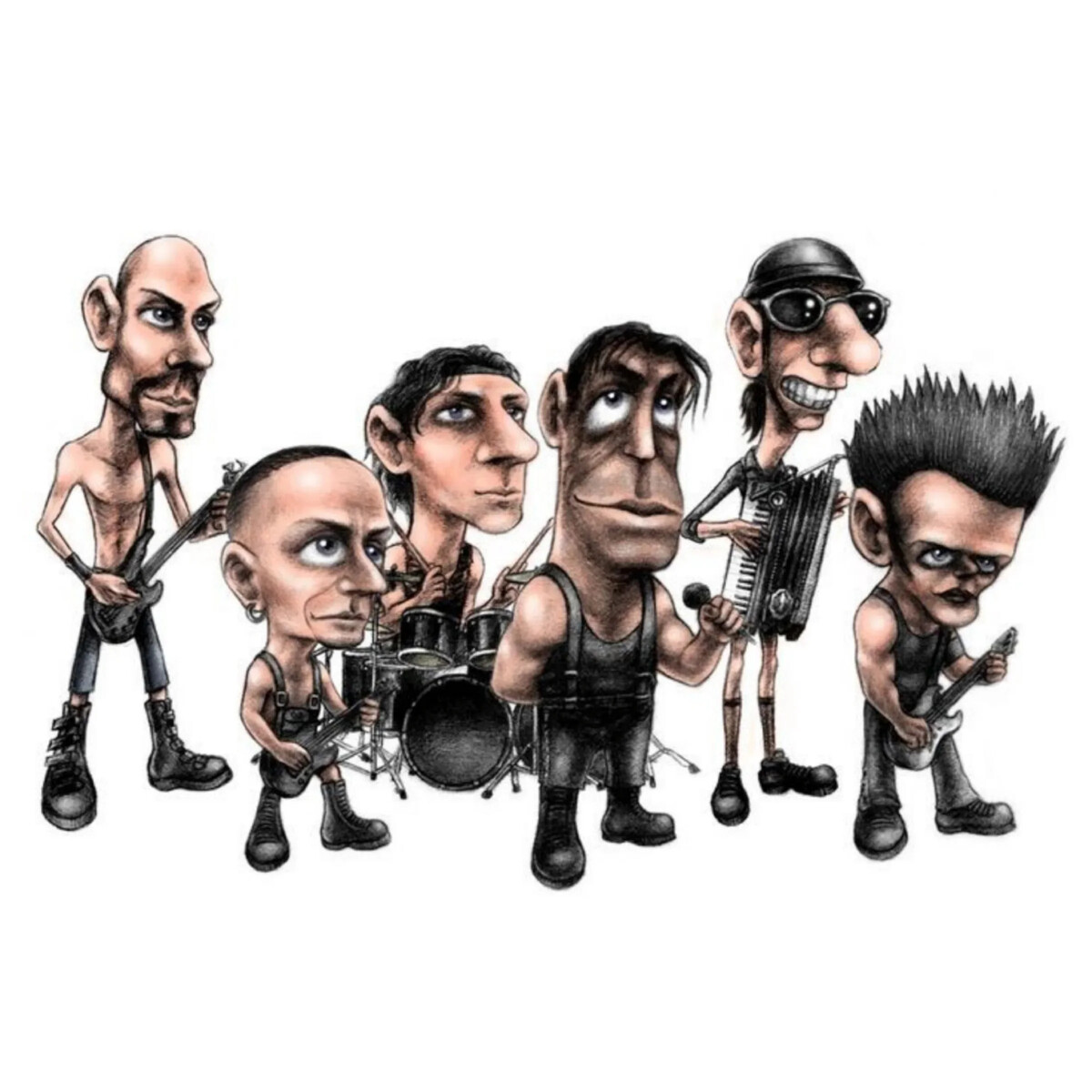 Rammstein шарж