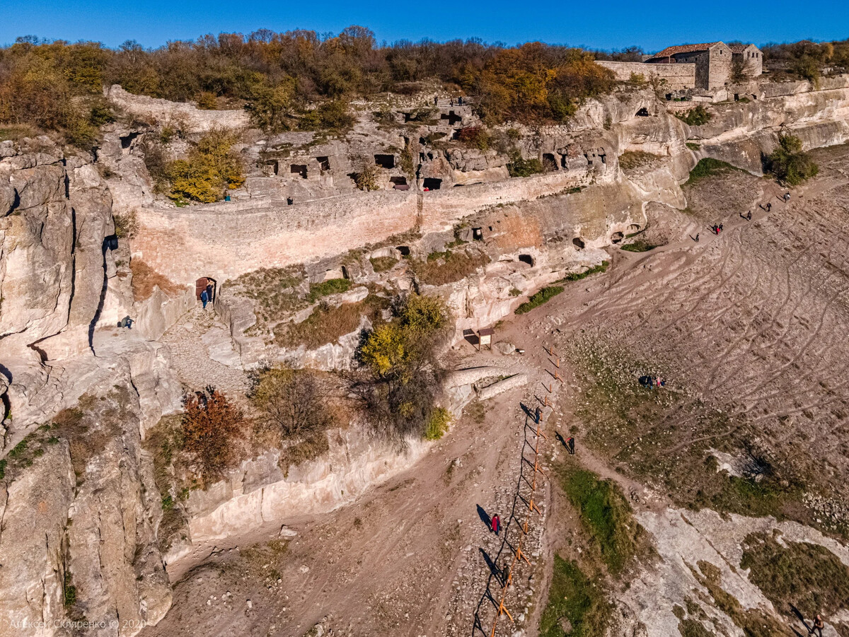 гора чуфут кале в крыму