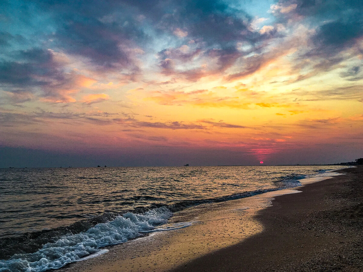 Голубицкая Азовское море