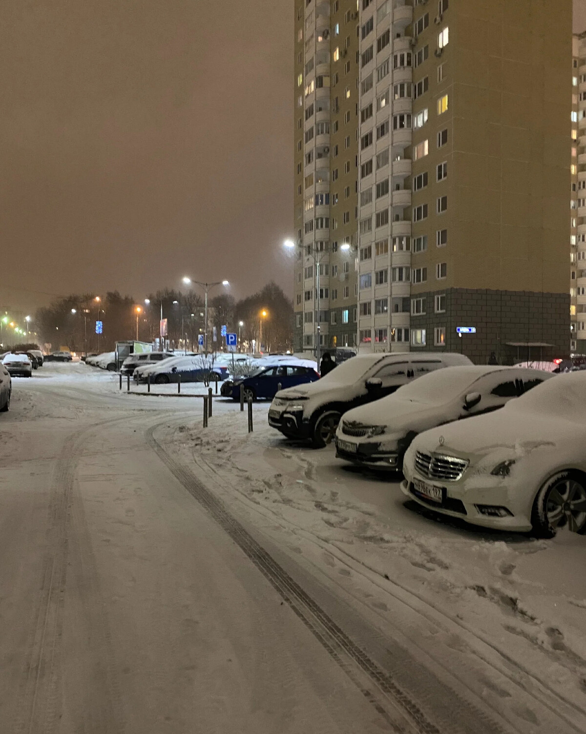 Снегопад в москве сейчас
