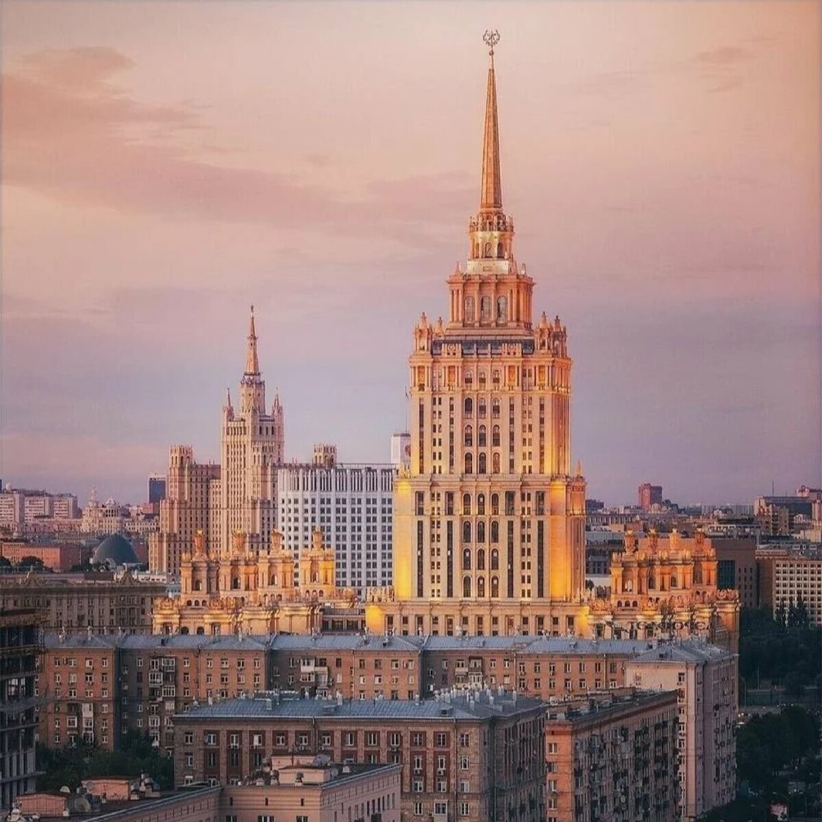 Гостиница украина москва история