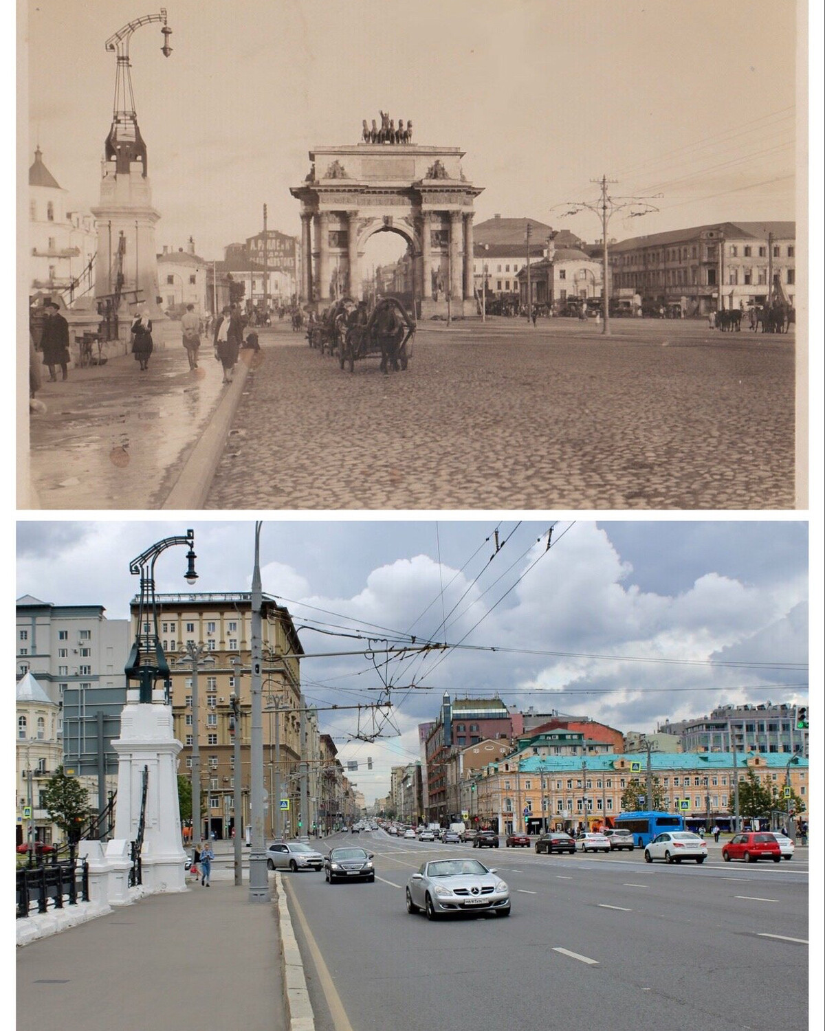Москва в ссср и сейчас