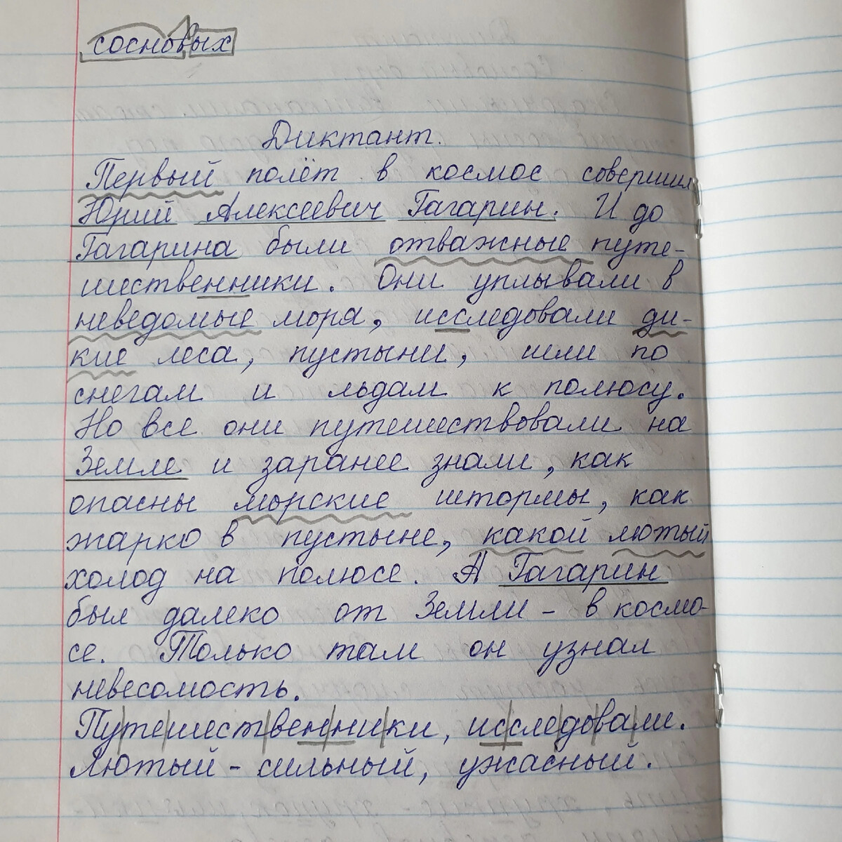 Диктант о космосе 2 класс. Диктант Русалочка. Диктант про Ксюшу. Анекдот про диктант в школе.