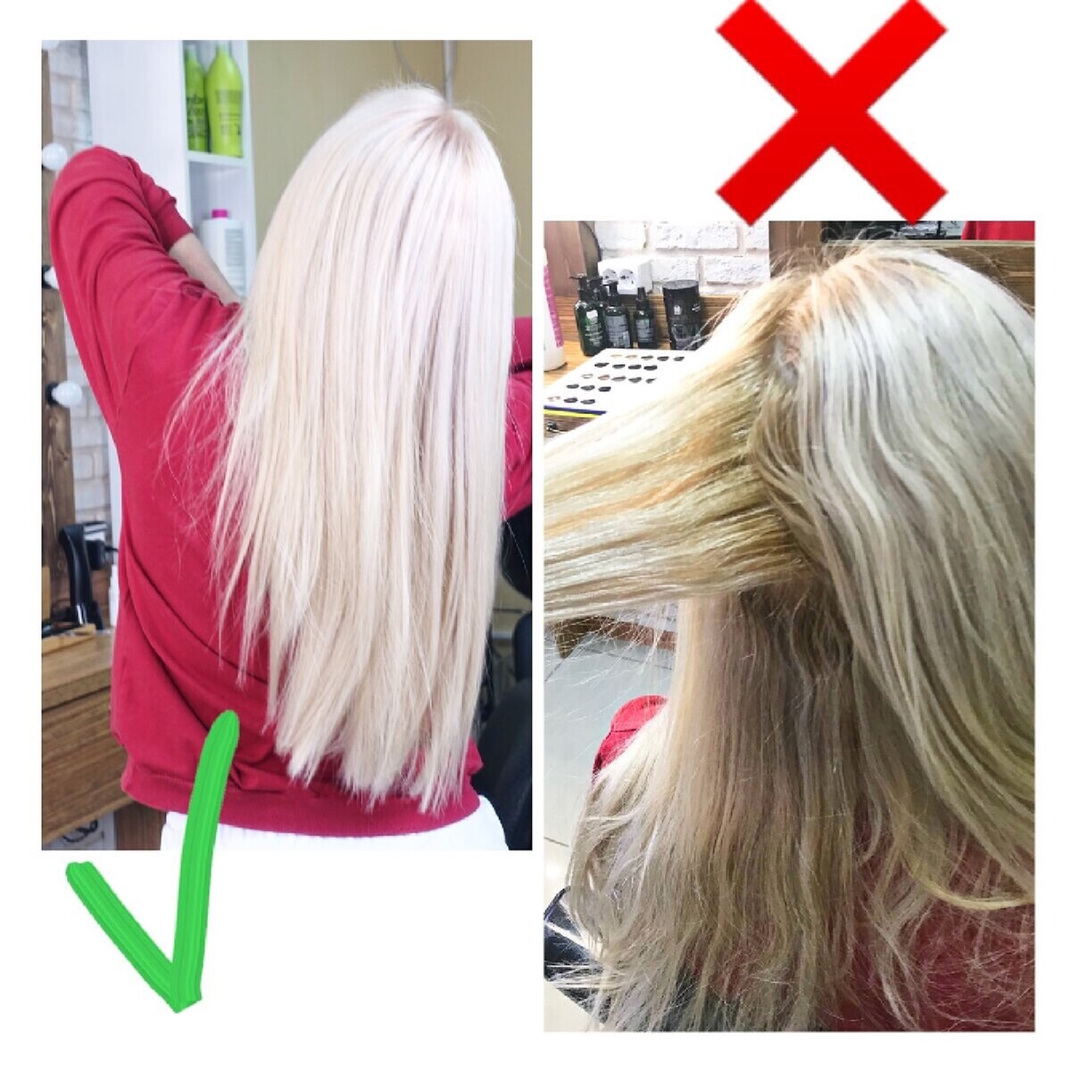 жёлтые волосы у корней. рыжие корни после окрашивания. блонд с желтизной. жёлтые волосы после осветления. желтые корни волос.