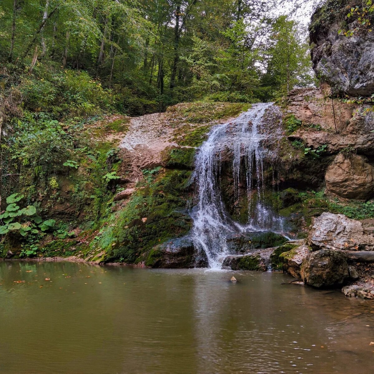 Водопады Руфабго Адыгея