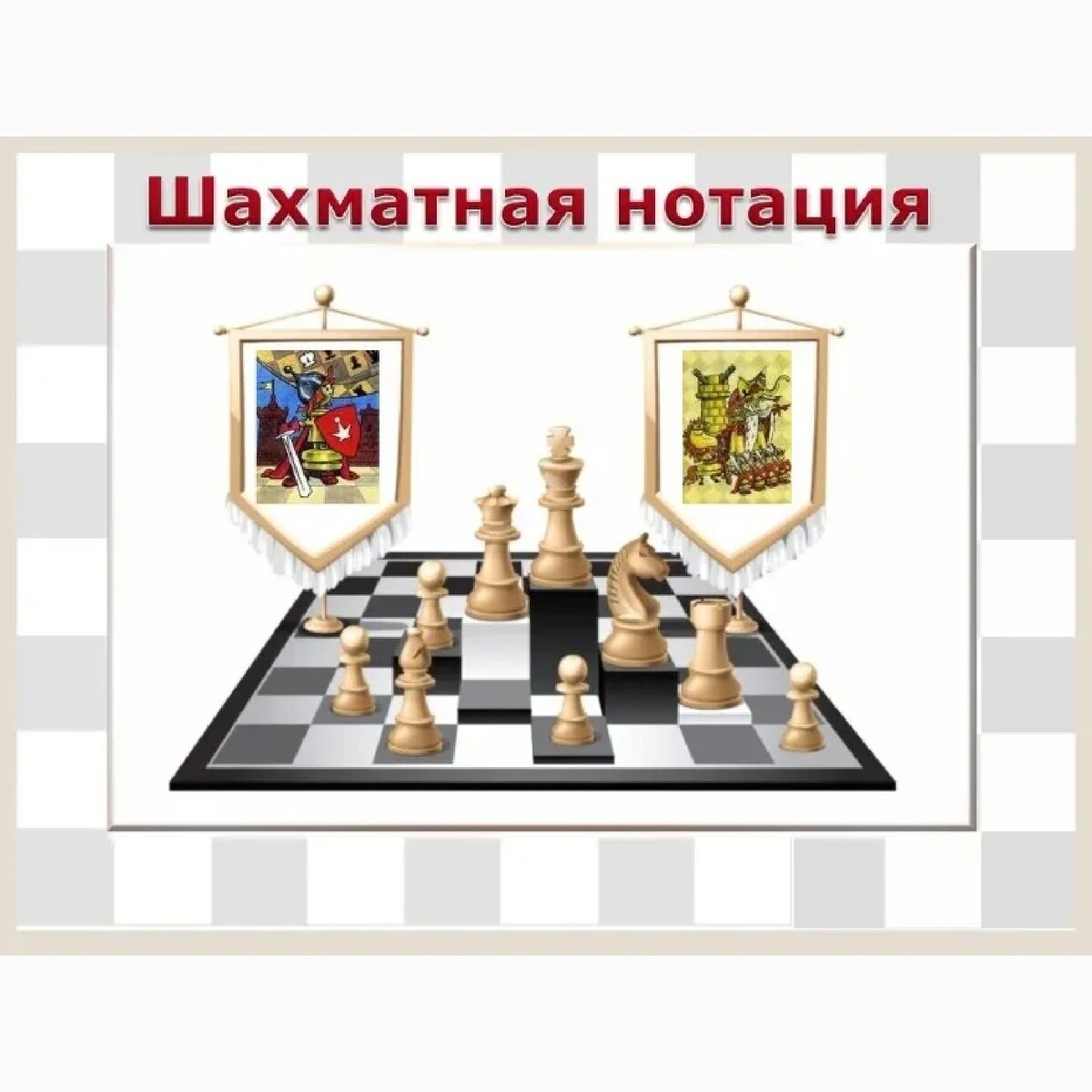 Знакомство с шахматной доской 1 класс презентация