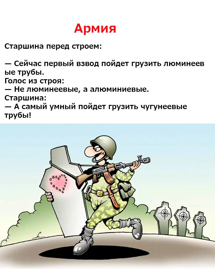 Прикол про службу