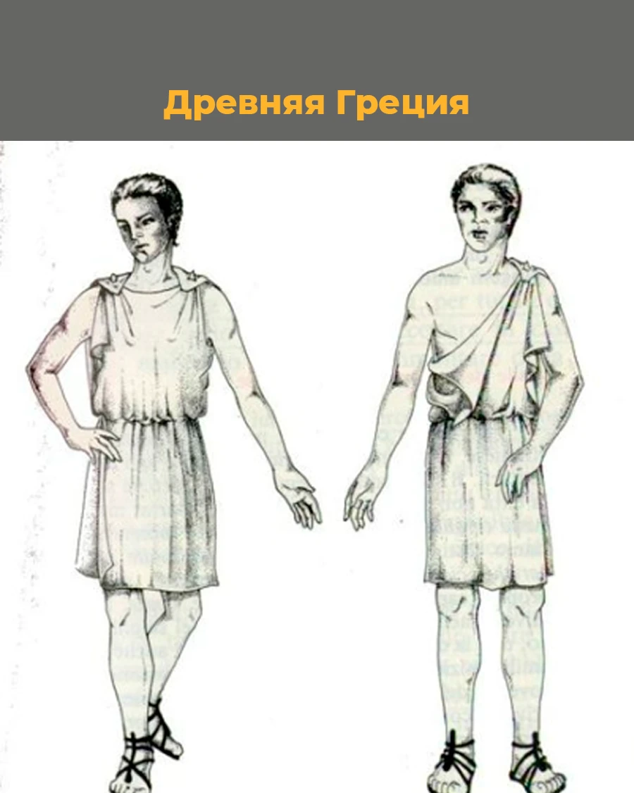 Хитон в древней греции