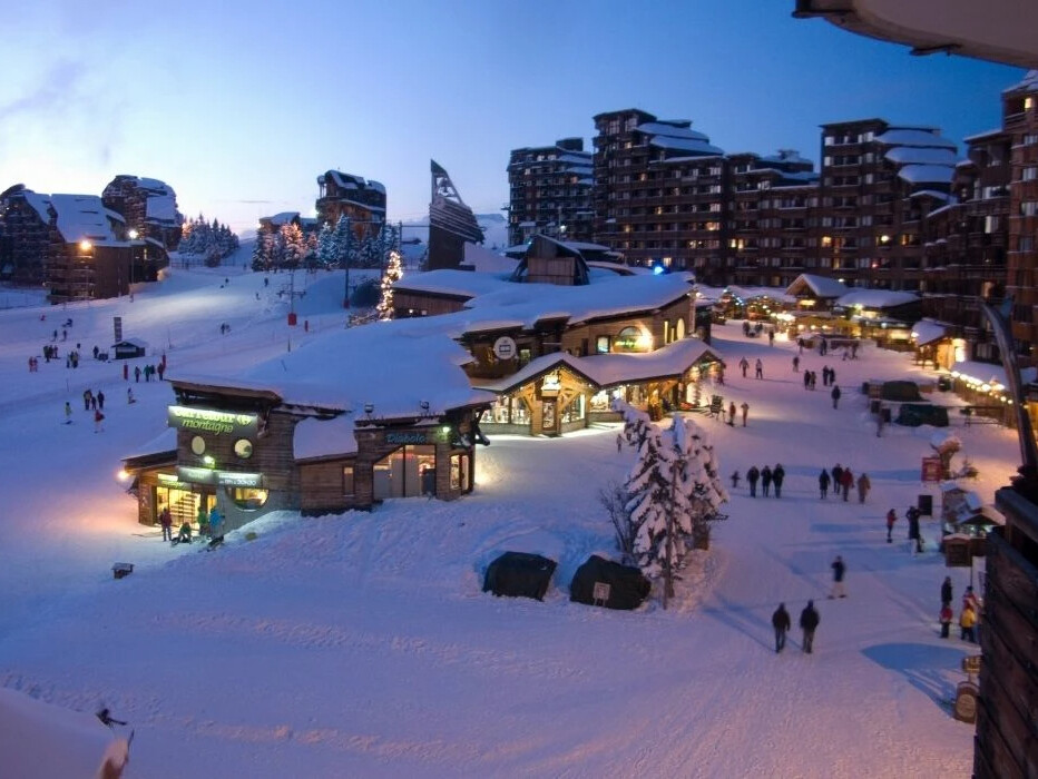 Avoriaz Франция горнолыжный курорт