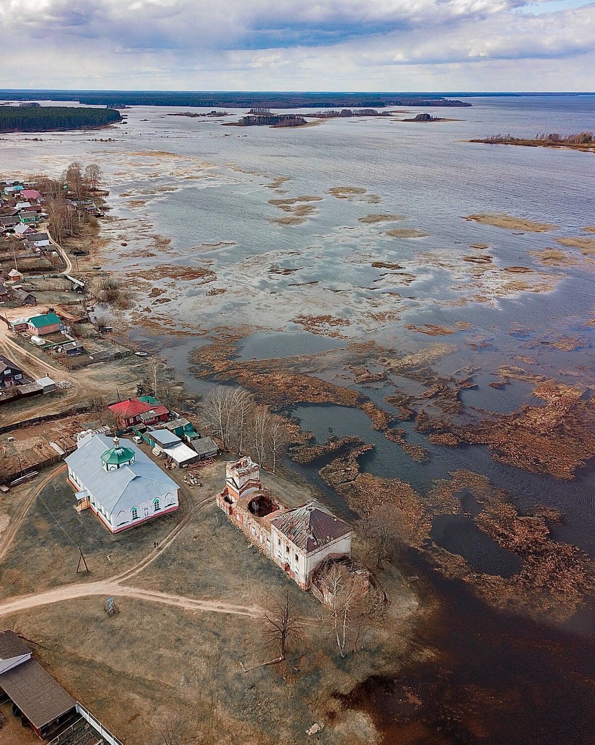 Города затопленные водохранилищами