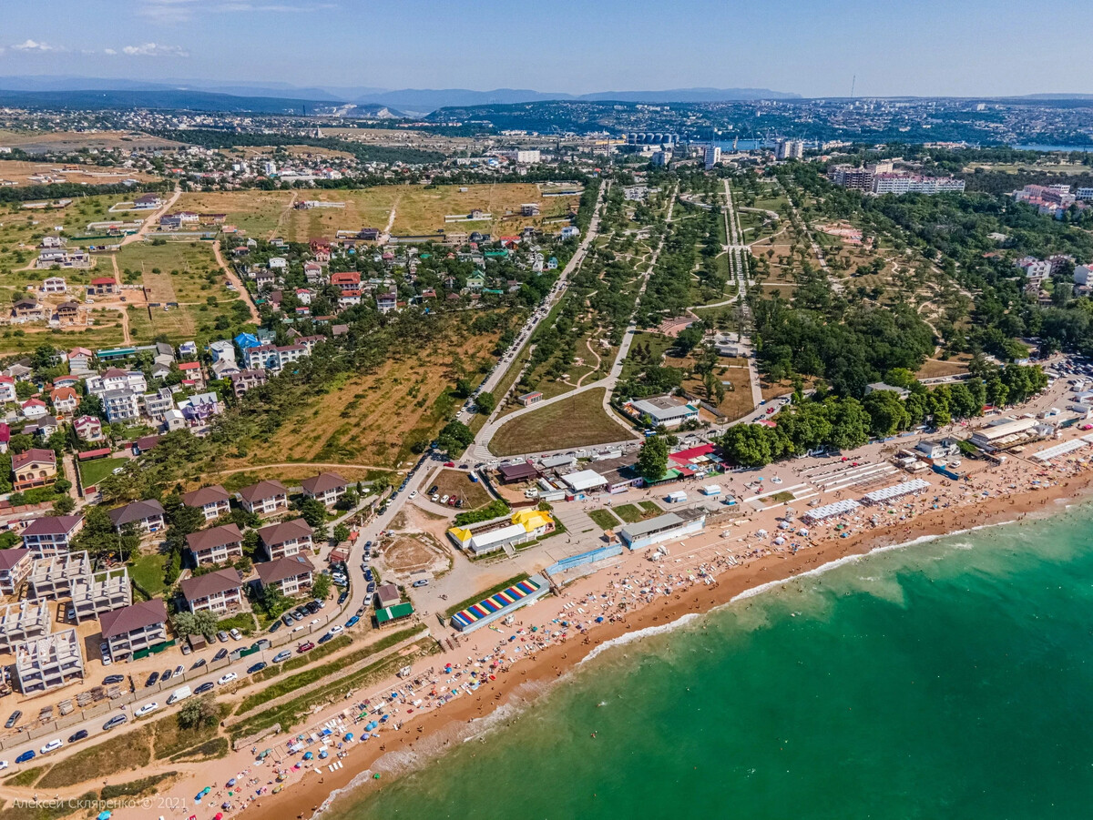 пляж учкуевка в крыму