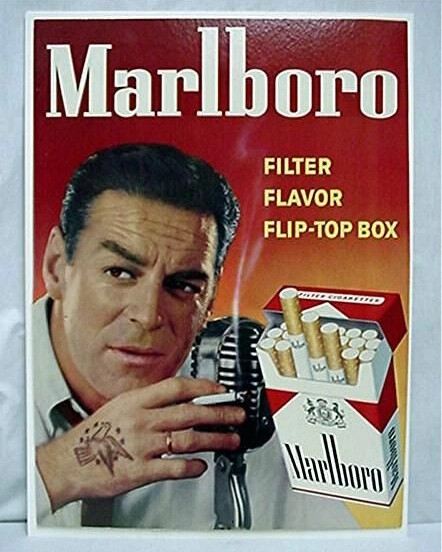 Старый плакат Marlboro