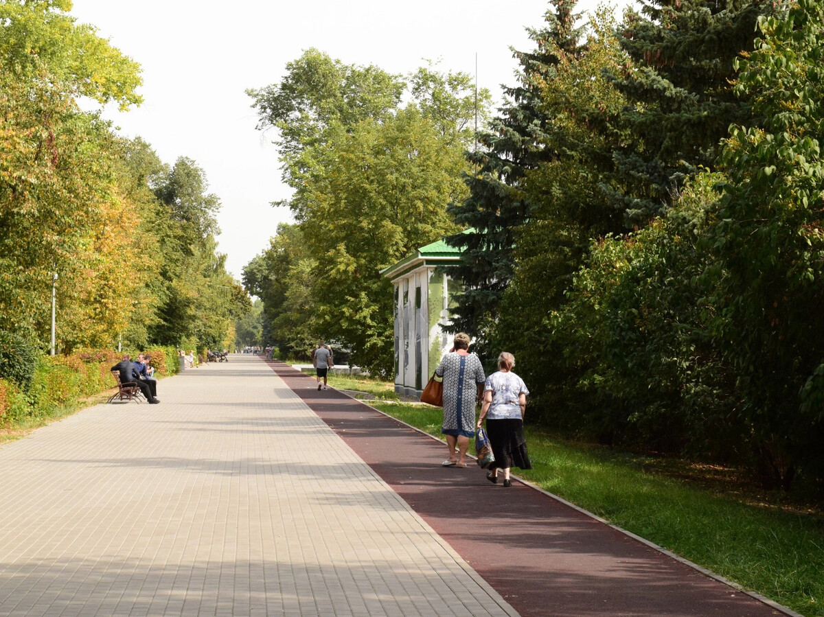 Липецк верхний парк фото